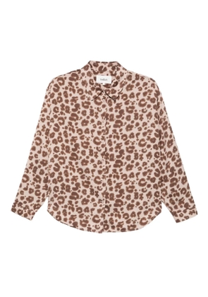 Ba&Sh leopard print button-fastening shirt - Neutrals