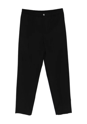 Emporio Armani elastic-waist pants - Black