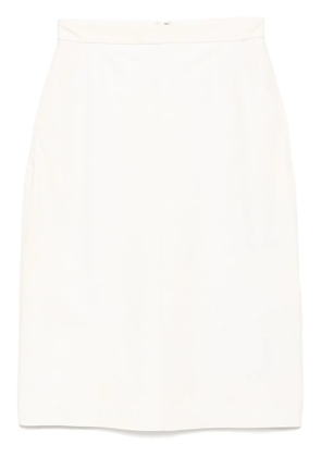 Cynthia Rowley leather skirt - Neutrals