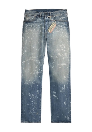 Ralph Lauren RRL paint-splattered jeans - Blue