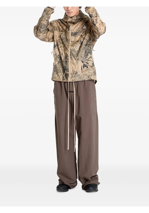 Nike ACG 'Cinder Cone' floral-print hooded jacket - Neutrals