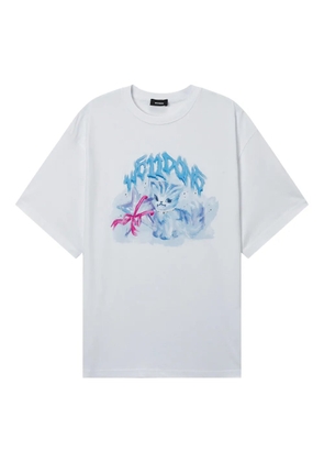 We11done graphic T-shirt - White