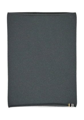 extreme cashmere striped-detail cashmere belt - Grey