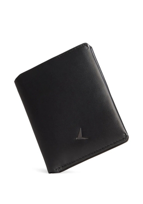 Troubadour smooth leather passport wallet - Black