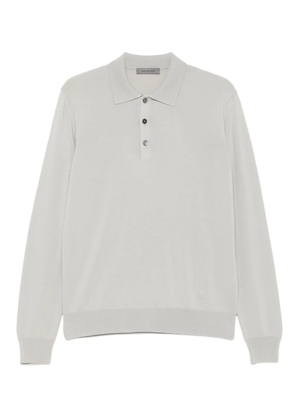 Corneliani long-sleeve polo shirt - Grey