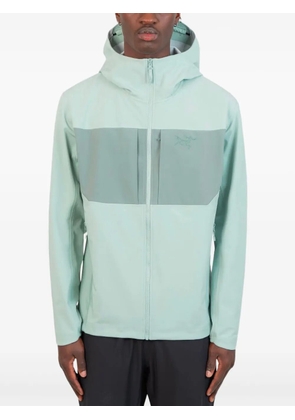 Arc'teryx panelled zip-up hoodie - Blue