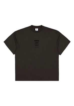 VETEMENTS Bats logo T-shirt - Brown