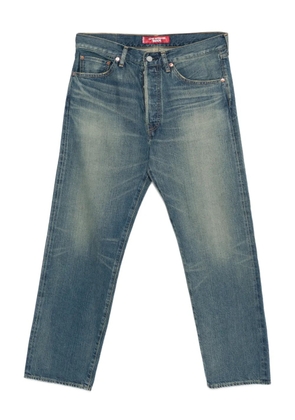 Junya Watanabe MAN x Levis patchwork denim jeans - Blue
