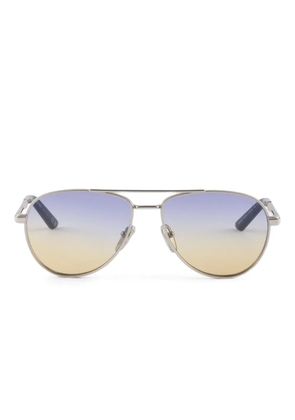Prada Eyewear logo-engraved sunglasses - Silver