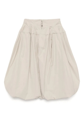 Toga shrink twill skirt - Neutrals