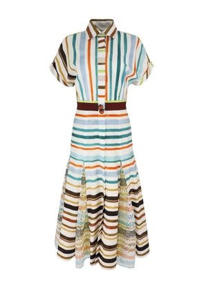 Silvia Tcherassi Odila midi dress - White