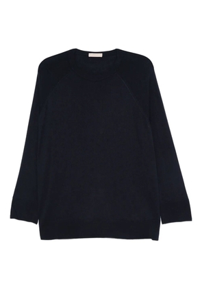 Purotatto raglan-sleeve sweater - Blue
