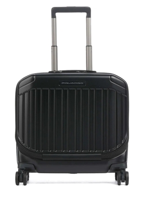 PIQUADRO ribbed-shell wheeled holdall - Black