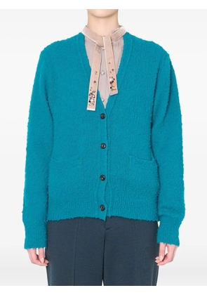 Kolor patch-pockets cardigan - Blue