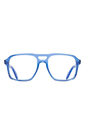 Cutler & Gross pilot-frame glasses - Blue