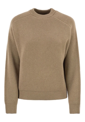 Peserico crew-neck sweater - Neutrals