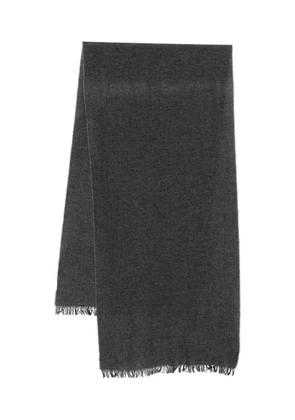 Canali fringed scarf - Grey