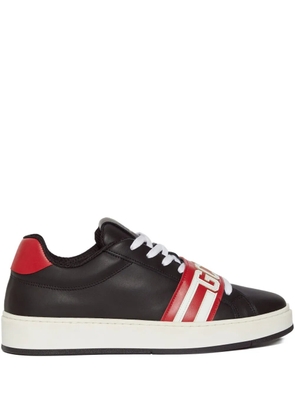 GCDS leather sneakers - Black