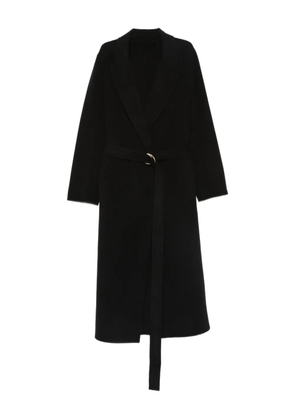 Marella belted coat - Black