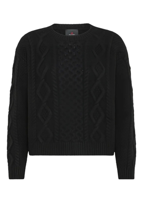 Peuterey Tracy Ws cable-knit sweater - Black