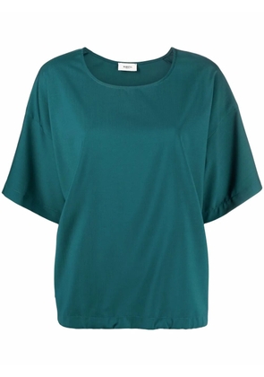 Barena drawstring-hem T-shirt - Green