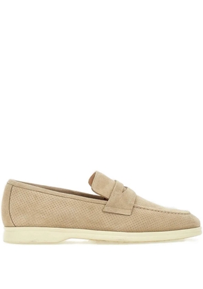 Duca Degli Abruzzi Piero1 suede loafers - Neutrals