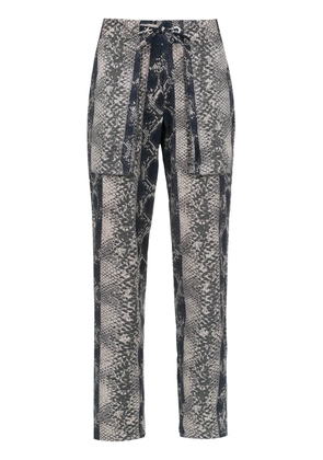 Amir Slama printed trousers - Black