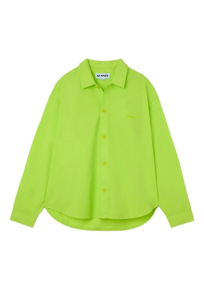 Sunnei cotton shirt - Green