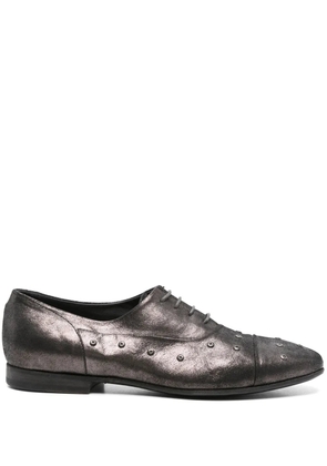Pantanetti metallic derby shoes - Grey