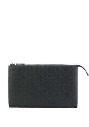 Ferragamo Gancino clutch - Black