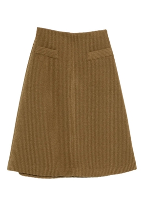 Tela knitted midi skirt - Green
