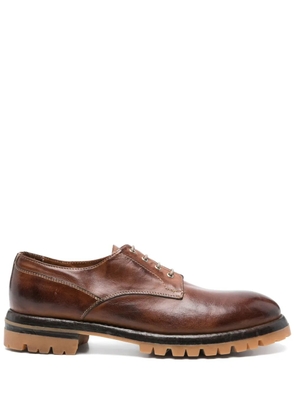 Eleventy leather Derby shoes - Brown