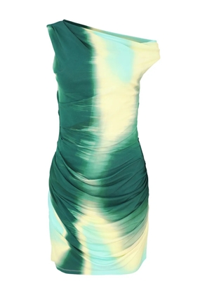 Simkhai Azalea draped mini dress - Green