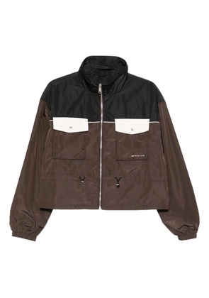 P.E Nation pocket-detail zip-front jacket - Brown