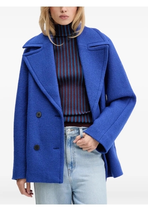 Desigual button-fastening coat - Blue