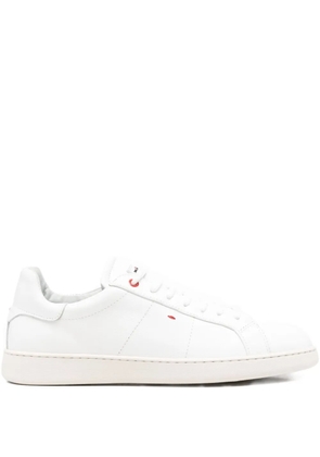 Kiton leather sneakers - White