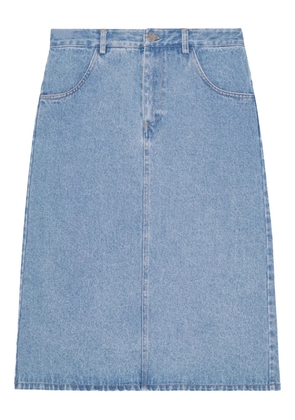 OpéraSPORT denim midi skirt - Blue
