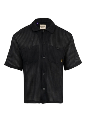 GALLERY DEPT. Playground ribbed short-sleeve shirt - Black