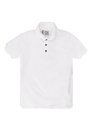 Natasha Zinko logo-embroidered polo top - White