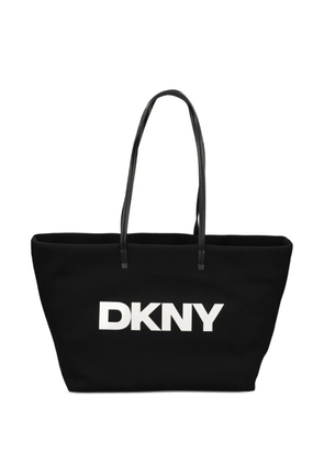 DKNY logo tote bag - Black