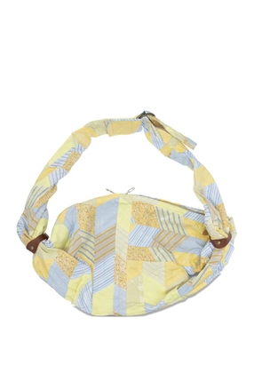 KAPITAL patchwork shoulder bag - Yellow