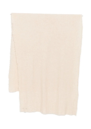 Faliero Sarti frayed scarf - Neutrals