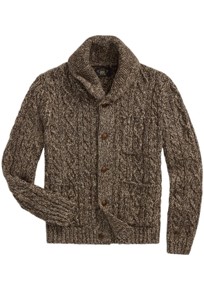 Ralph Lauren RRL cable-knit cardigan - Brown