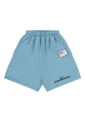 Pal Sporting Goods logo cotton shorts - Blue