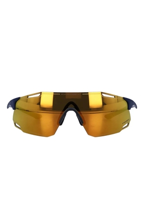Oakley Cyber Dyno wraparound sunglasses - Gold