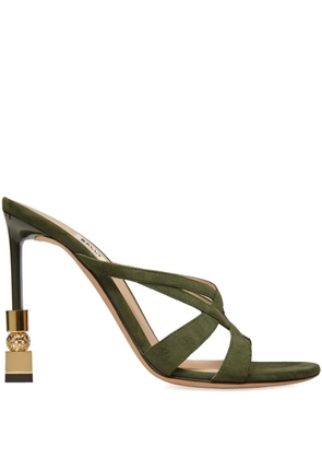 Bally strappy heeled sandals - Green