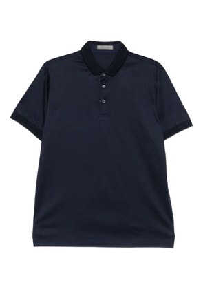 Corneliani short-sleeve polo shirt - Blue