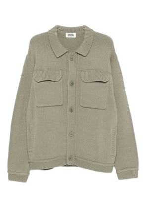 Drykorn buttoned patch-pocket cardigan - Green