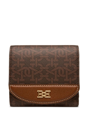 Bally Blessy monogram-pattern wallet - Brown