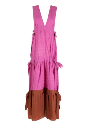 Clube Bossa Bourgen long dress - Pink